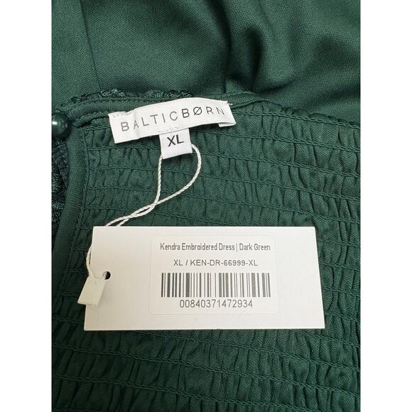 NWT Baltic Born Kendray Duchess Toule Floral Lace Overlay Fit n Flare Dress - XL - Picture 9 of 9